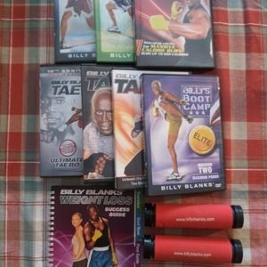 Billy Blanks Tae Bo and Boot Camp set!
